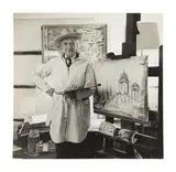 Geoffrey Sawyer, Cecil Beaton, 1967, In his studio, three silver gelatin prints, all with photographer's ink-stamp credit to reverse, probably printed later, and one other  (4)
