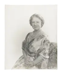 Cecil Beaton, Queen Elizabeth, The Queen Mother (1900-2002), circa 1970, Seated, three-quarter length, circa 1970, gelatin silver print, possibly printed later
