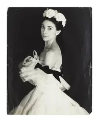 Cecil Beaton, Margot Fonteyn as Marguerite in Margeurite and Armand, 1963, Half-length, in a costume designed by Beaton, silver-gelatin print