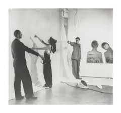 Cecil Beaton, Salvador and Gala Dalí and Pavel Tchelitchew, circa 1936, Silver gelatin print, probably printed later