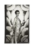 Cecil Beaton, British Aristocrats, Socialites and Cultural Figures, 20th century, a photograph of an oil painting of Lord David Cecil by Beaton;