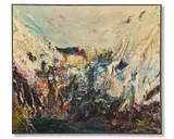 Richard Harrison, Cascade, oil on canvas