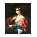 La belle by Jacopo Negretti dit Palma le Jeune, oil on panel, sold Nov 2024