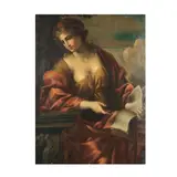 Giovanni Francesco Romanelli, La Sibylle de Cumes, oil on canvas, unlined