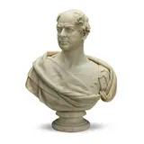 Samuel Joseph, marble bust of Sir Herbert Taylor (British, 1775-1839), marble