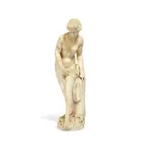 Étienne Maurice Falconet, late 19th/early 20th century carved alabaster figure of 'Venus au Bain', alabaster