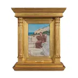 Dolce Farniente by Sir Lawrence Alma-Tadema, Om, Ra, watercolour on paper laid down on board, in the original tabernacle frame, sold Nov 2024