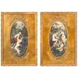Peter Paul Rubens, La Destiné de la Reine; Le Tems decouvre la Verité, two etchings with engraving and hand-colouring