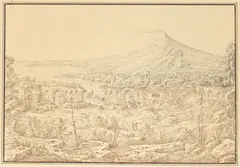 Anfiteatro di Taormina; Siracusa presta dal Teatro by Antonio Senape, pen and ink, sold Jan 2026