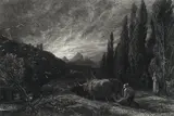 Samuel Palmer, The Early Ploughman (Lister E9), Etching, 1861, on laid paper, probably the fifth state of nine