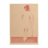 Adrian George, Girl Standing, Etching, 1980, on wove paper
