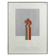 Michael Hale, Caprice, Screenprint, 1980