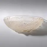 'Charmes' wall sconce, designed 1924 by René Lalique, Clear glass, frosted and polished, sold Nov 2025