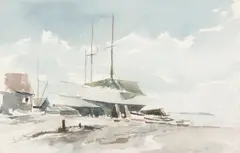 Roy Petley, Yachts by the marina