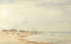 N.E.A.C. Philip Wilson Steer O.M., On the Sussex coast, watercolour