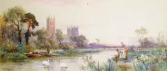 Walker Stuart Lloyd, The River Stour, Canterbury