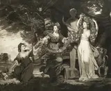Various Artists, A Group of seven Mezzotint Portraits