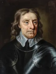 Portrait of Oliver Cromwell, bust-length, in armour by Robert Walker, pastel, sold Sep 2025