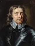 Robert Walker, Portrait of Oliver Cromwell, bust-length, in armour, pastel