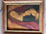 called Mabuse Jan Gossaert, The Madonna and Child, oil on gold ground panel
