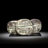 Peter Hayes, Boulders with blue wave
