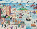 Simeon Stafford, St Ives, oil on canvas