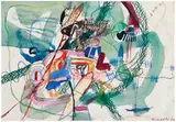 Hans-Peter Zimmer, Untitled, 1964, Watercolor and mixed media on paper