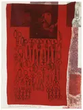 More Distant Visible Part of the Sea (Suite of Nine Prints) by Robert Rauschenberg, 1979, Offset color lithograph on wove paper, sold May 2014