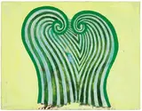 Chuck Webster, A Mating, 2008, Oil on panel