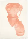 Robert Rauschenberg, Unit (Hydrant), 1970, Color lithograph on white wove Italia handmade paper