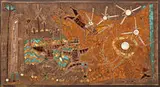 Mary Bowling, The Pleiades, c. 1956, Intarsia/mosaic