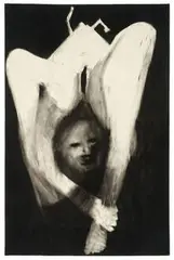 Connor Everts, Untitled (Studies in Desperation), 1963, Charcoal and pencil on paper