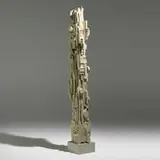 Jay Spectre, Custom column for the Cooper Residence, Chicago, c. 1976, enameled wood assemblage, laminate