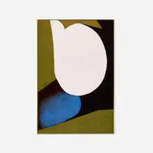 Adja Yunkers, Untitled I, 1969, oil and collage on canvas