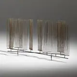 Untitled (Early Wire Form) by Harry Bertoia, c. 1952, enameled steel, steel wire, sold Apr 2022