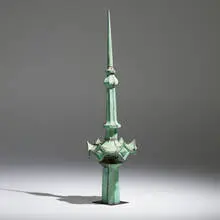 Cass Gilbert, Spire from the Woolworth Building, New York, 1913, copper