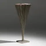 Untitled (Spray) by Harry Bertoia, c. 1964, stainless steel wire, stainless steel, phosphor bronze, sold Apr 2022
