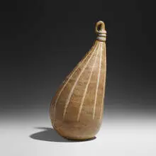 Leza McVey, Vessel with stopper, c. 1955, glazed stoneware