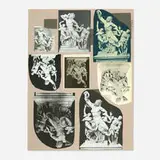 Richard Hawkins, Urbis Paganus IV.9.VI.B. (Laocoön, copies of copies)