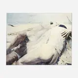 Balcomb Greene, Sleeping on the Beach II, 1969, oil on canvas