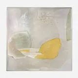 Augusto Albor, Oscillation, mixed media on aluminium