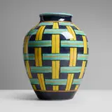 Gio Ponti, Stuoia 1923 Orcino vase