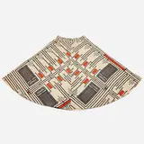 Frank Lloyd Wright, Skirt made from Taliesin textile, model 105