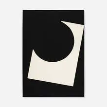 Leon Polk Smith, Untitled, screenprint on paper