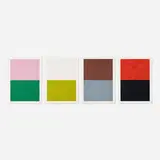 Günther Förg, Berliner Serie (portfolio of four works), 2001, lithograph on paper
