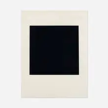 Ad Reinhardt, Untitled, 1966, screenprint on Plexiglas