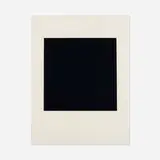 Ad Reinhardt, Untitled, 1966, screenprint on Plexiglas