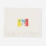 James Rosenquist, Horse Blinders Flash Card, 1969, lithograph on paper
