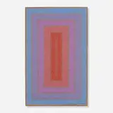 Richard Anuszkiewicz, Untitled (Annual Edition), 1970, screenprint on Masonite