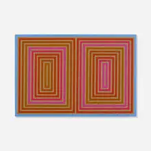 Richard Anuszkiewicz, Untitled (Annual Edition), 1973, screenprint on Masonite